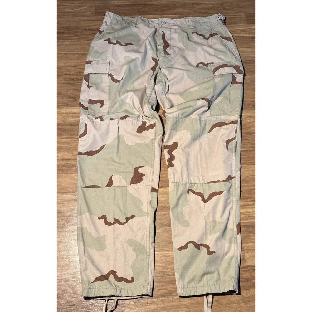 Propper International Desert Camo Cargo Pants Mens XL Long 3 Color Ripstop 0150